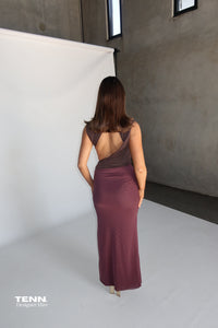 Bec + Bridge Conni Draped Gown TENN Designer Hire