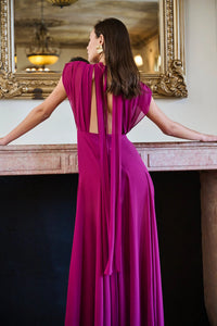 Calia Collection Gia Dress Fuchsia Hire TENN Designer Hire