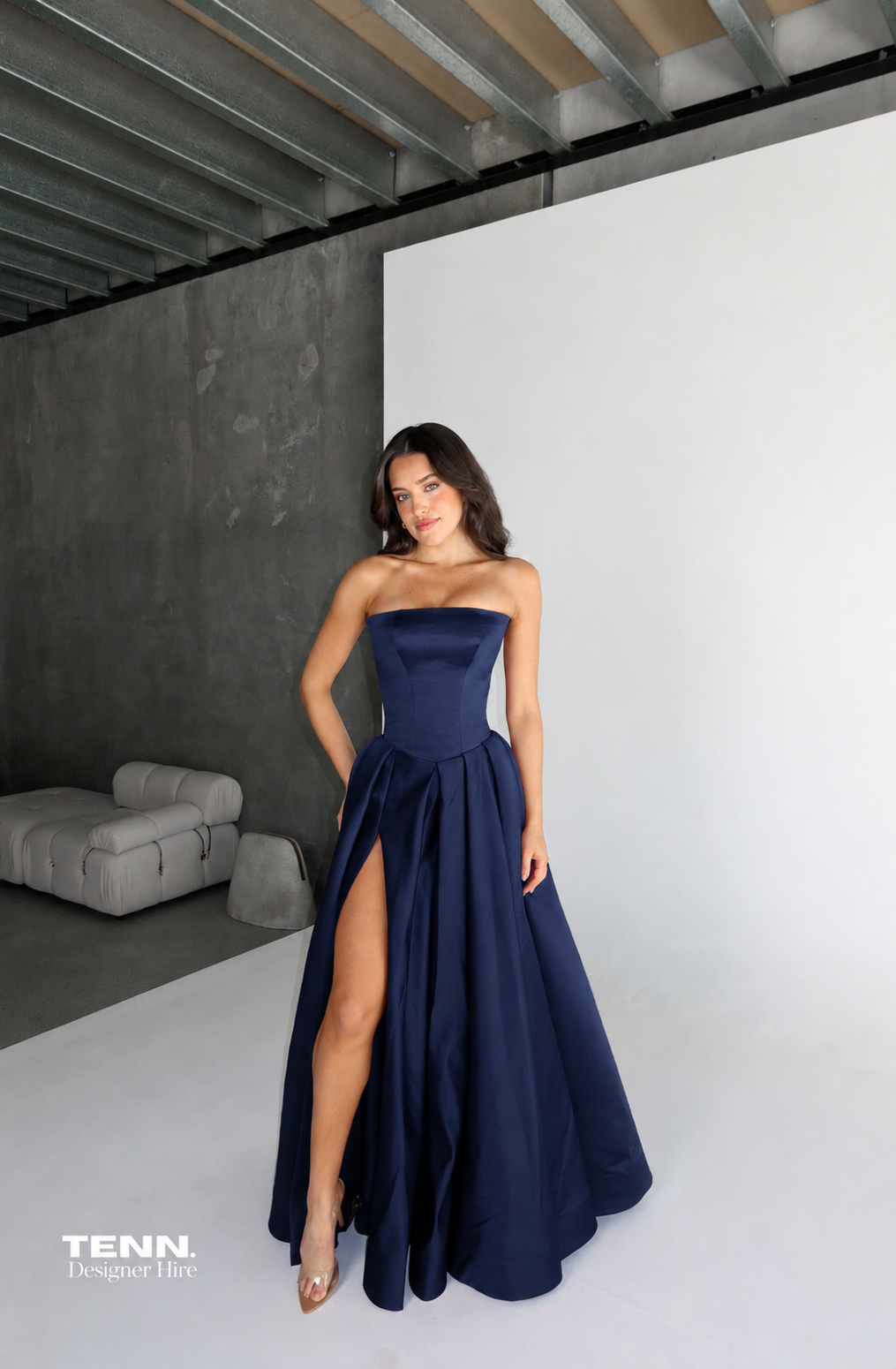 Elodie Gown - Navy