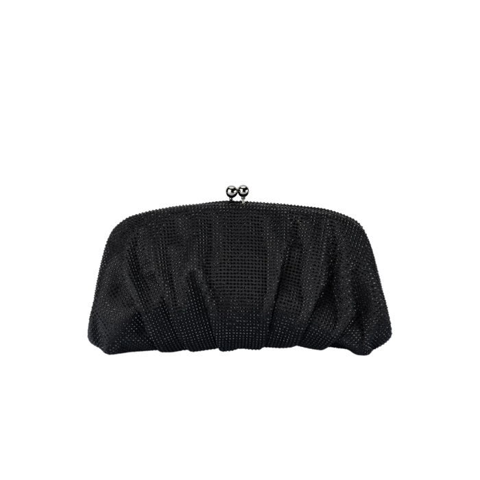 Aria Frame Clutch - Black