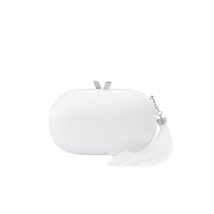 Jenna Clutch - White