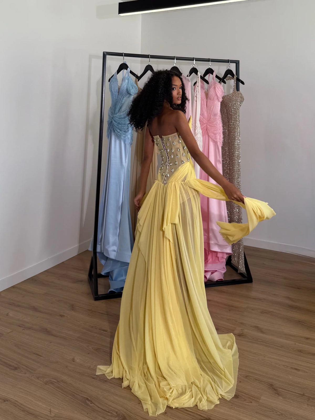 Aurelia Gown - Lemon
