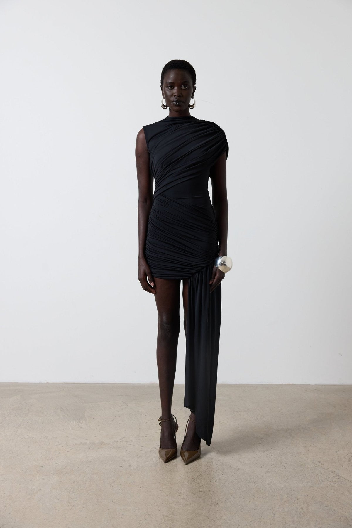 Ravenna Mini Dress - Black