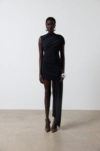 Ravenna Mini Dress - Black