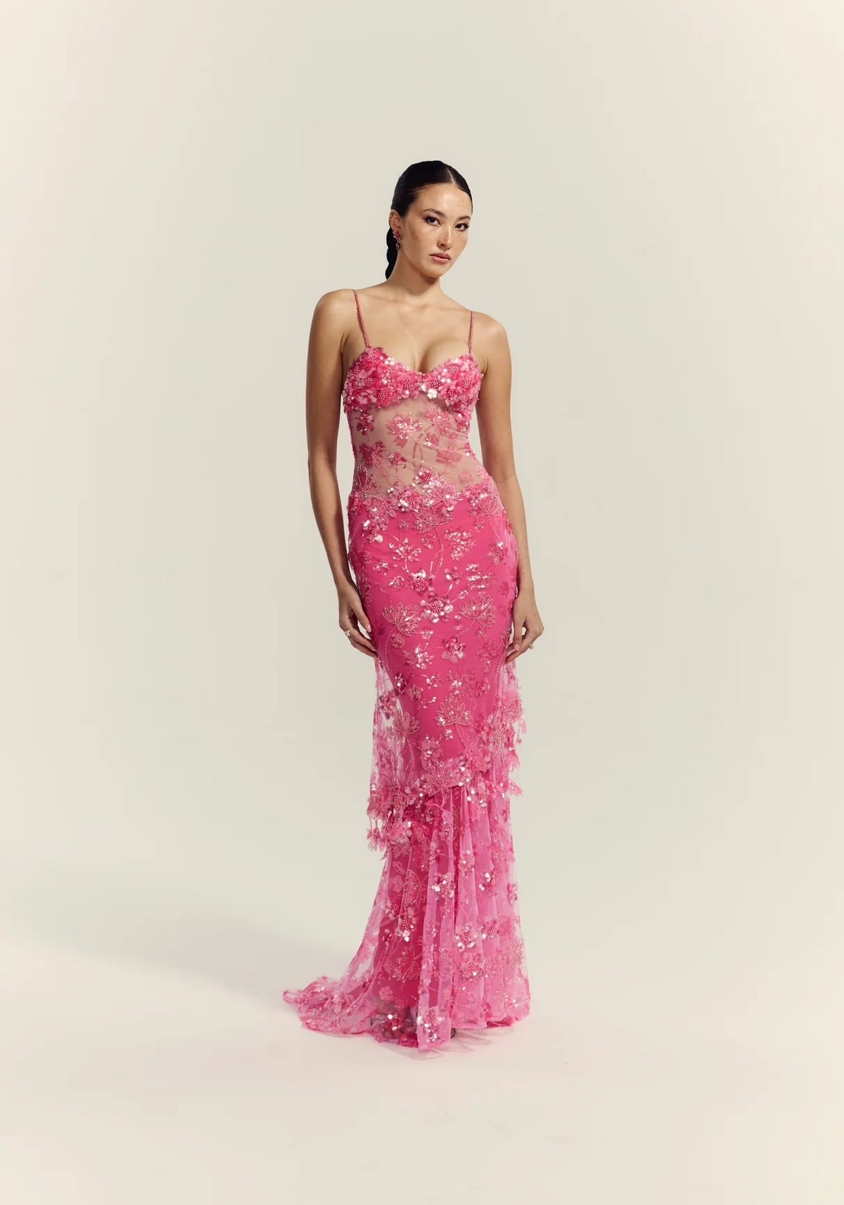 Delilah Maxi Dress - Pink