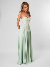 Fenity Faye Dress in Mint TENN Designer Hire
