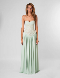 Fenity Faye Maxi Dress Mint TENN Designer Hire