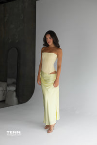 HNTR The Label Huxley Dress Hire Lemon – TENN Designer Hire