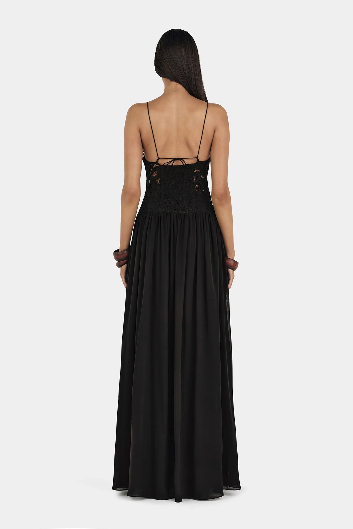 Hansen And Gretal Stephanie Lace Maxi Dress TENN Designer Hire