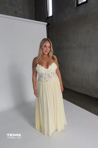 Hansen & Gretel Stephanie Lace Maxi Dress TENN Designer Hire