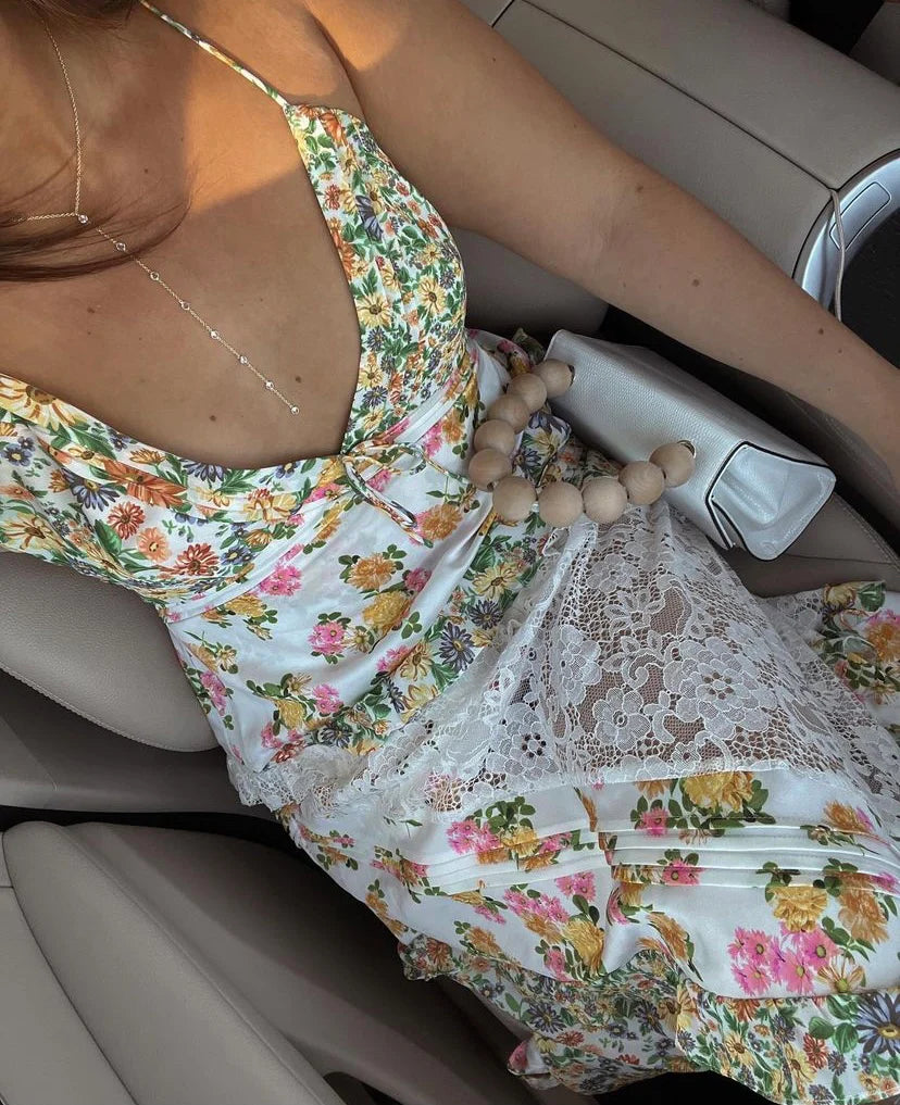 For Love and Lemons Rosalyn Maxi dress TENN. For Love and Lemons Rosalyn Maxi dress TENN.