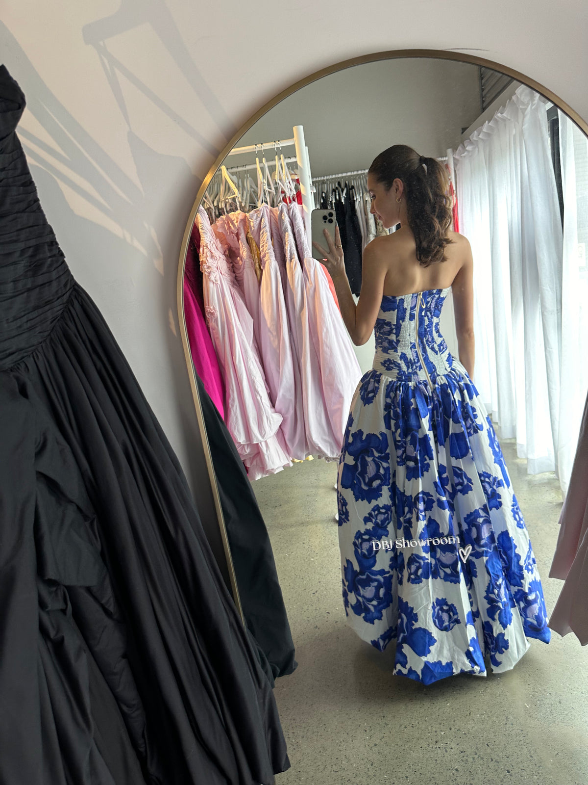 Behold Maxi Dress - Boldly Blooming Cobalt