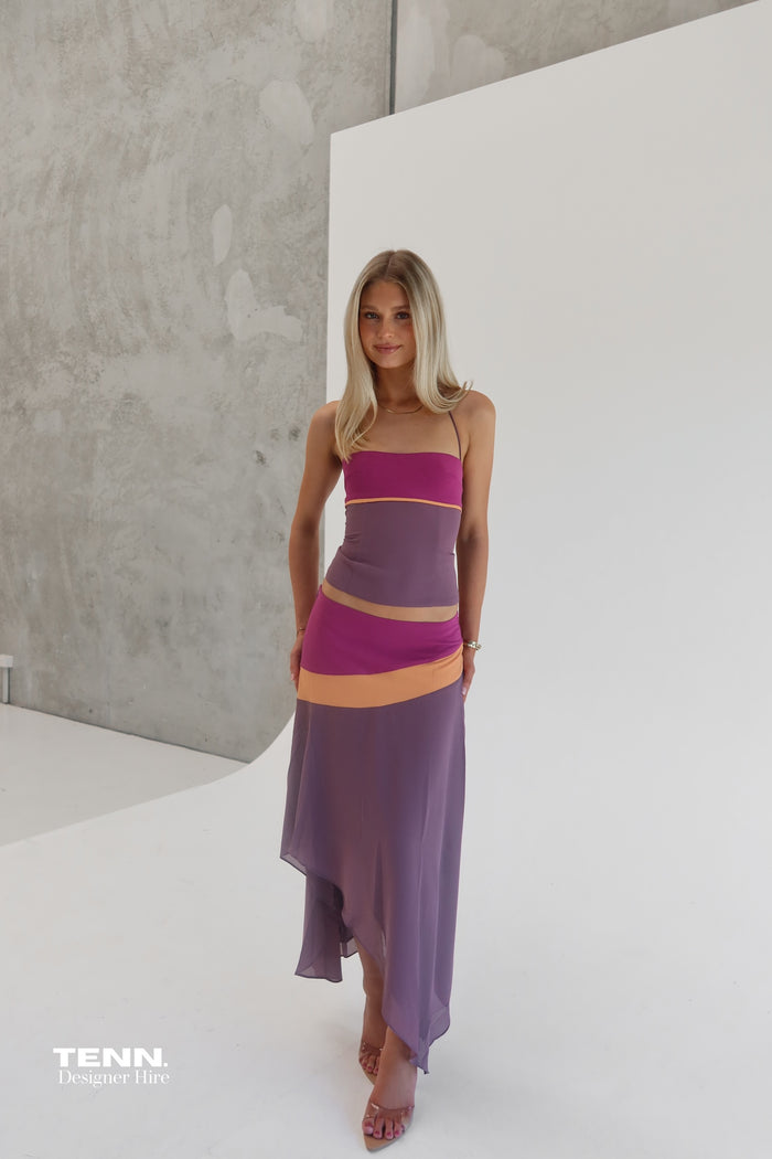 I Am Delilah Iris Set Mauve Hire TENN Designer Hire