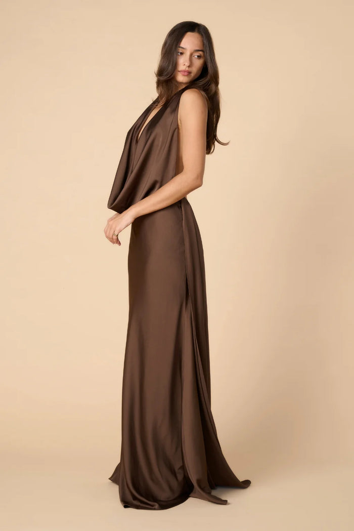 Kaia Dress - Chocolate