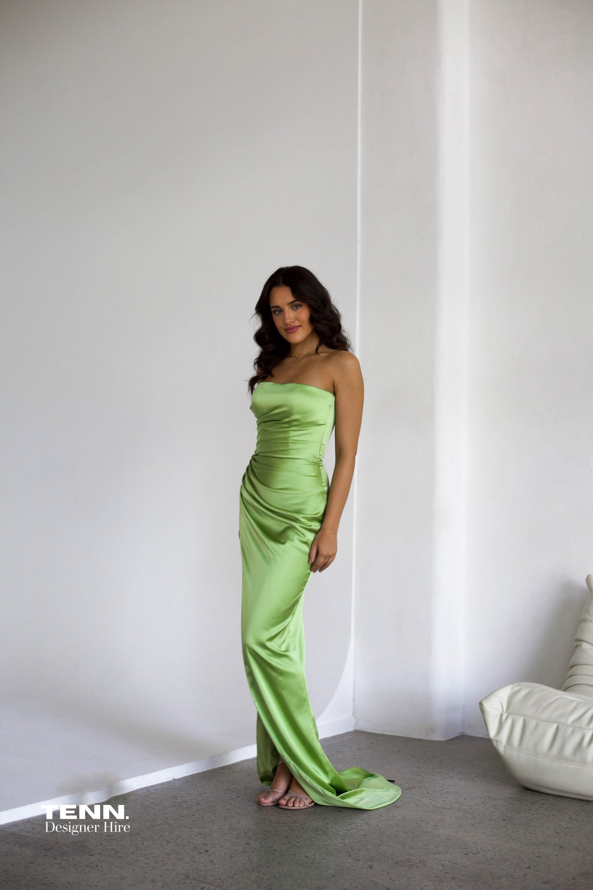 Lia Stublla green dress