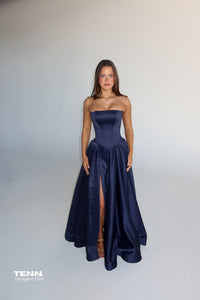 Lia Stublla x TENN Elodie Drop Waist Gown TENN Designer Hire