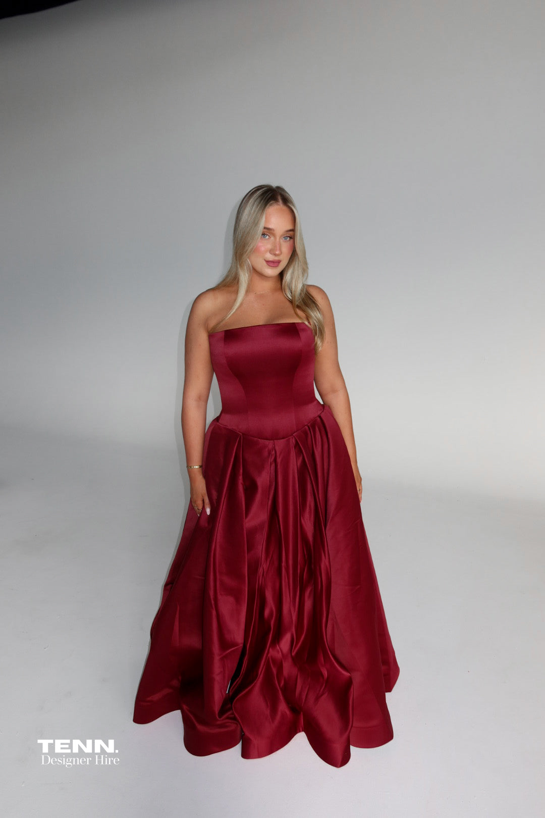 Lia Stublla x TENN Elodie Sculptural Gown TENN Designer Hire
