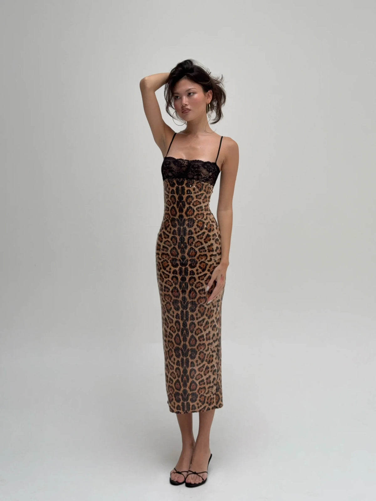 MaliMarea Chui Lace Bust Midi Dress TENN Designer Hire