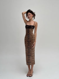 MaliMarea Chui Lace Bust Midi Dress TENN Designer Hire