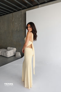 Natalie Rolt Fabienne Gown Lemon – TENN Designer Hire