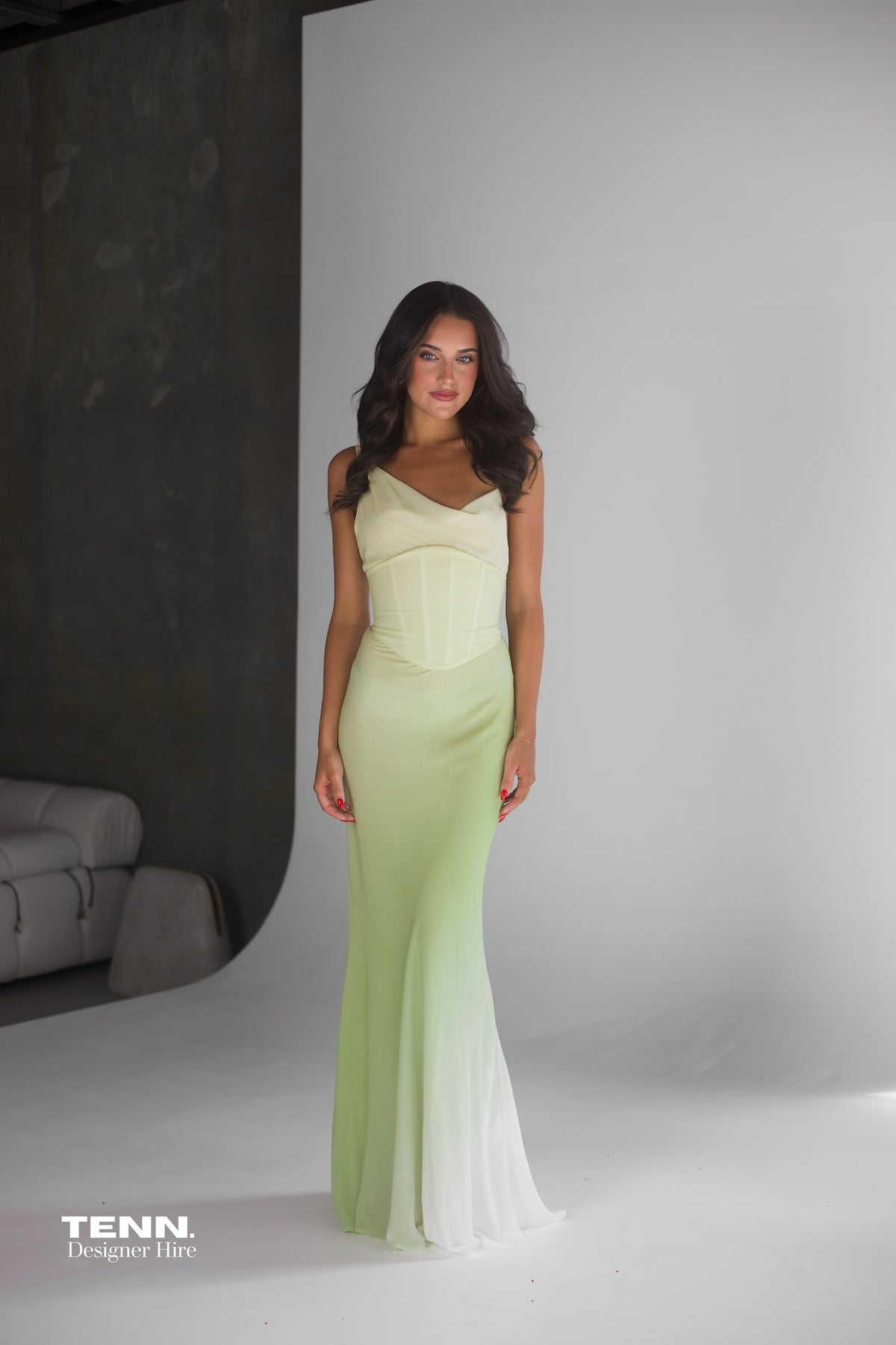 Natalie Rolt Hallie Citrus Designer Gown – TENN Designer Hire