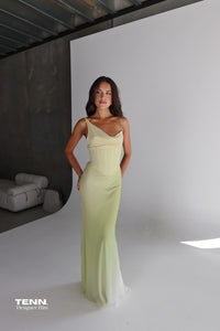 Natalie Rolt Hallie Citrus Gown – TENN Designer Hire