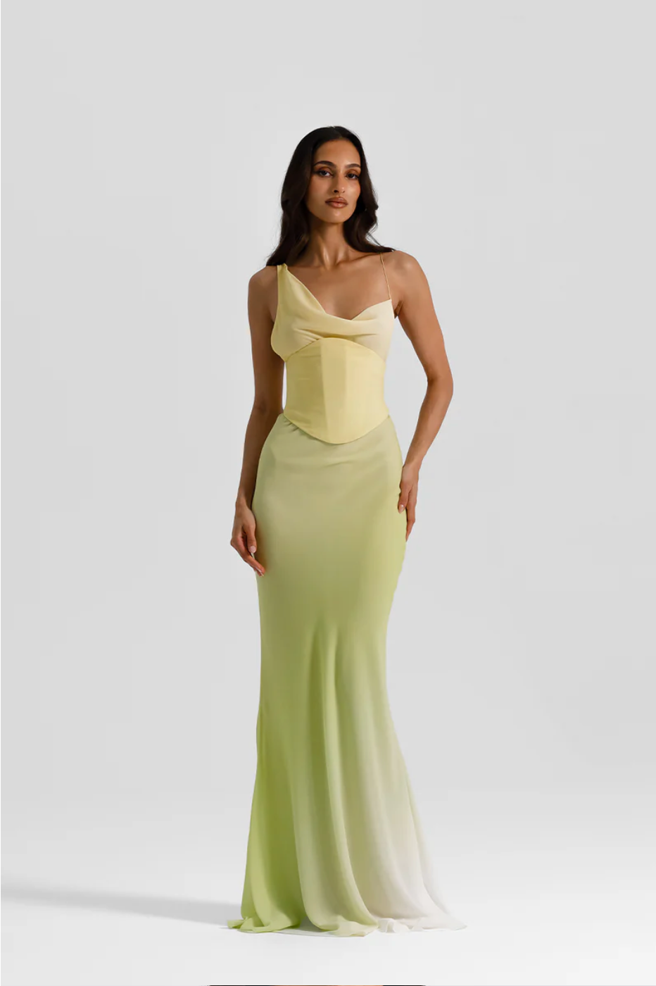 Natalie Rolt Hallie Gown Citrus – TENN Designer Hire