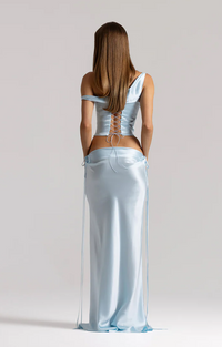 Natalie Rolt Ice Blue Two Piece Set TENN Designer Hire