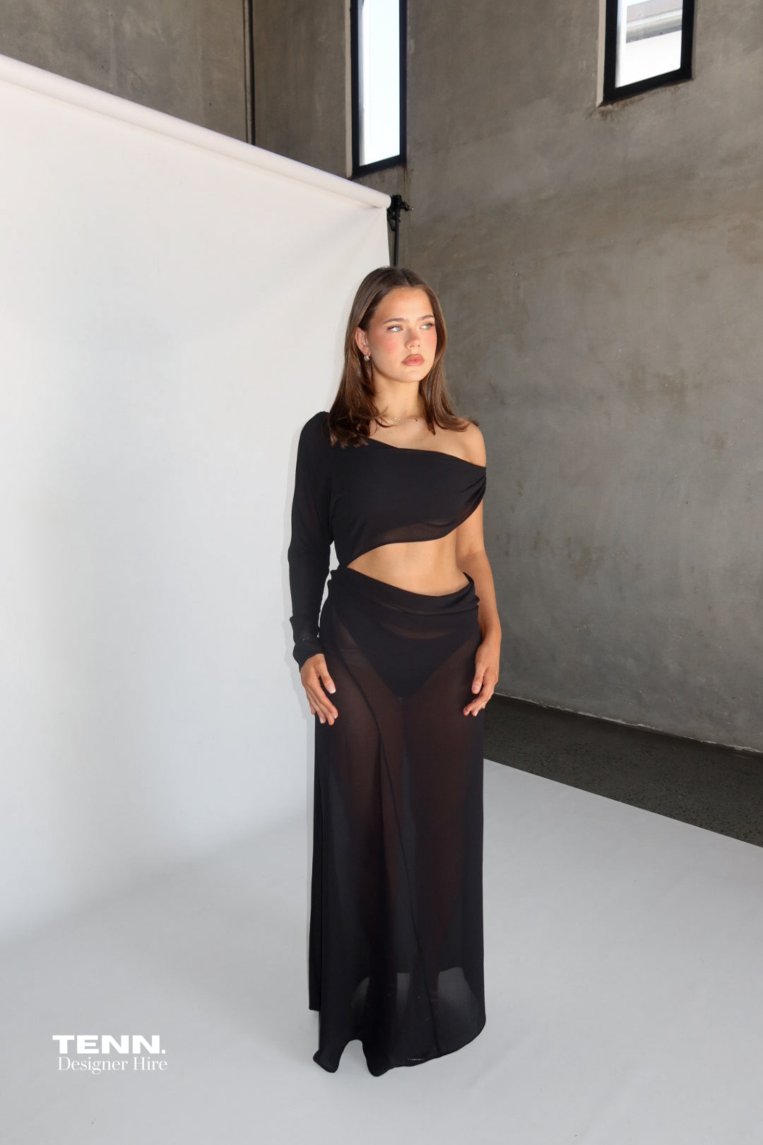 Natalie Rolt Imogen Maxi Dress TENN Designer Hire