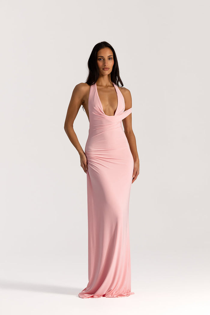 Natalie Rolt Mariela Asymmetric Gown TENN Designer Hire