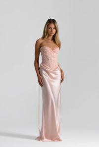 Natalie Rolt Verity Allira Georgette Maxi Skirt Set – TENN Designer Hire