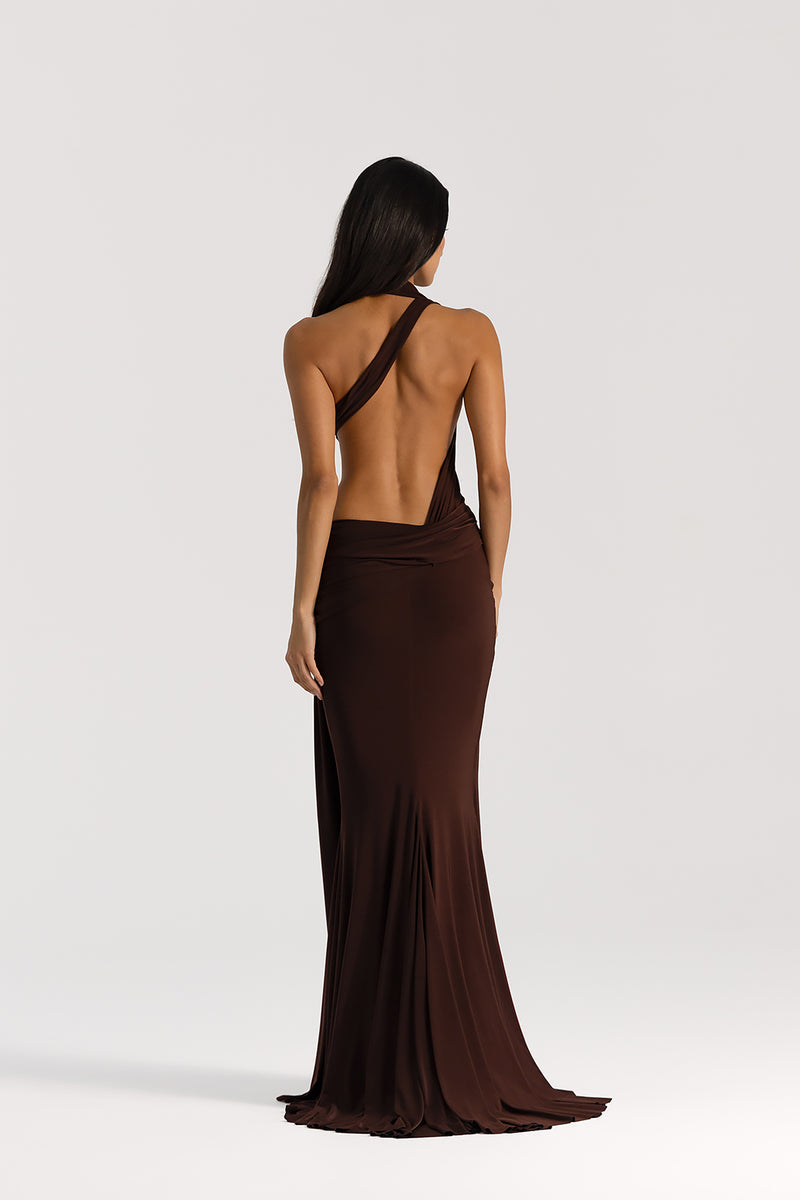 Odette Gown - Espresso