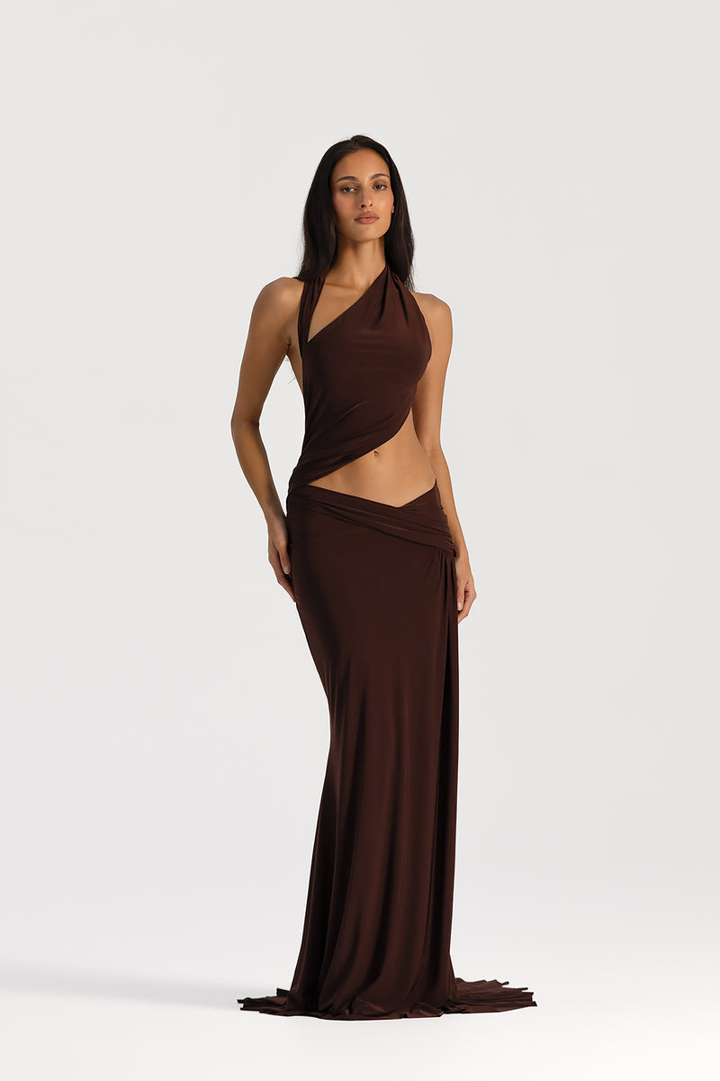 Odette Gown - Espresso