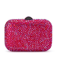 Olga Berg Casey Encrusted Clutch Pink – TENN Designer Hire