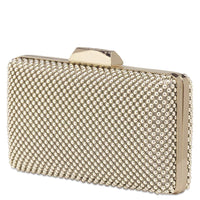 Olga Berg Natasha Ball Mesh Clutch Gold – TENN Designer Hire
