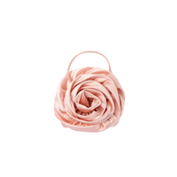 Olga Berg Rosita Blush Rosette Clutch TENN Designer Hire