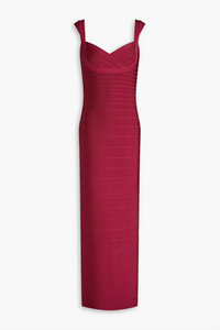 Bandage Gown - Wine