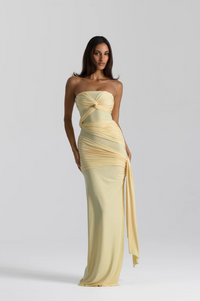 Miranda Gown - Lemon
