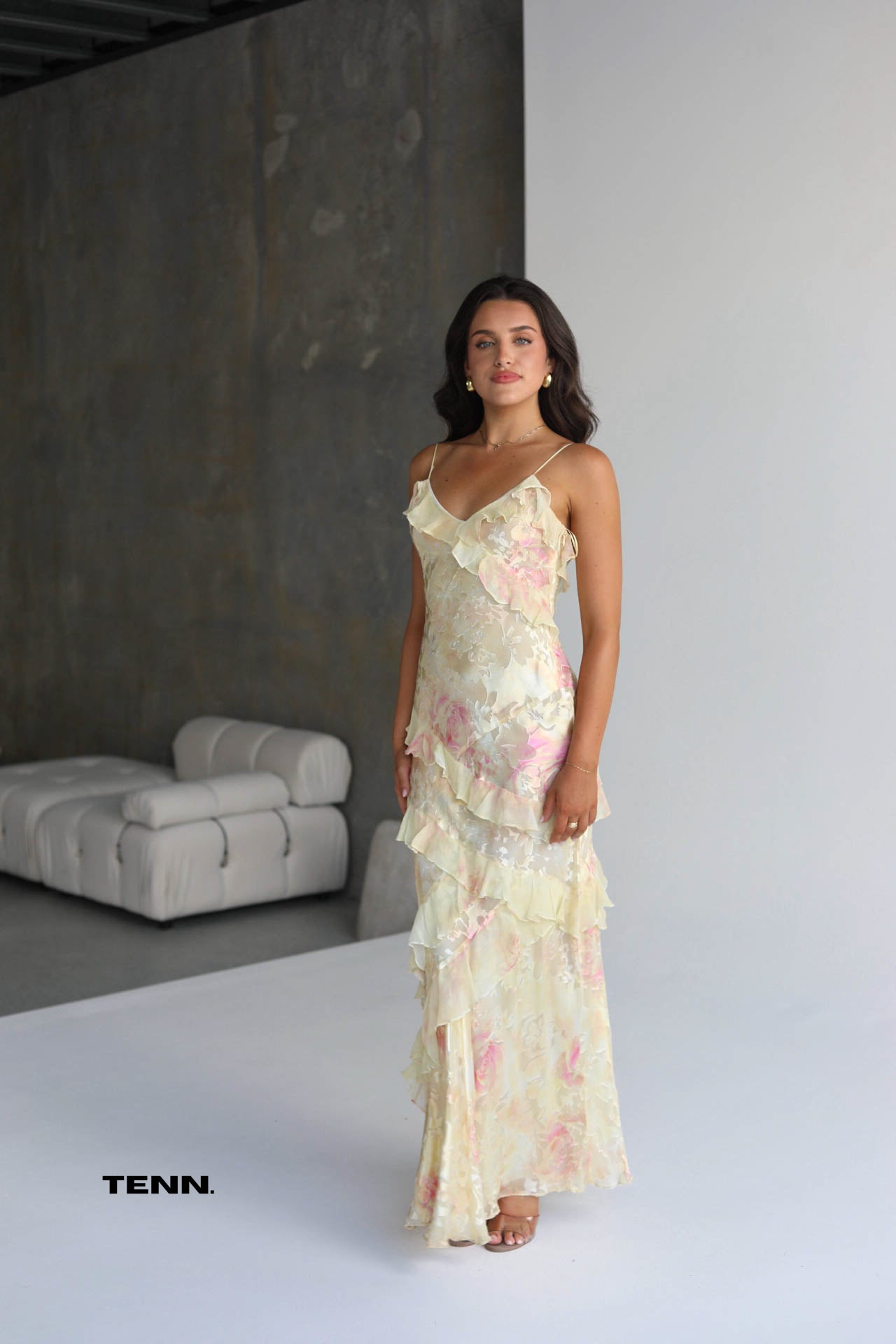 LoveShackFancy Rialto Maxi Dress Hire TENN