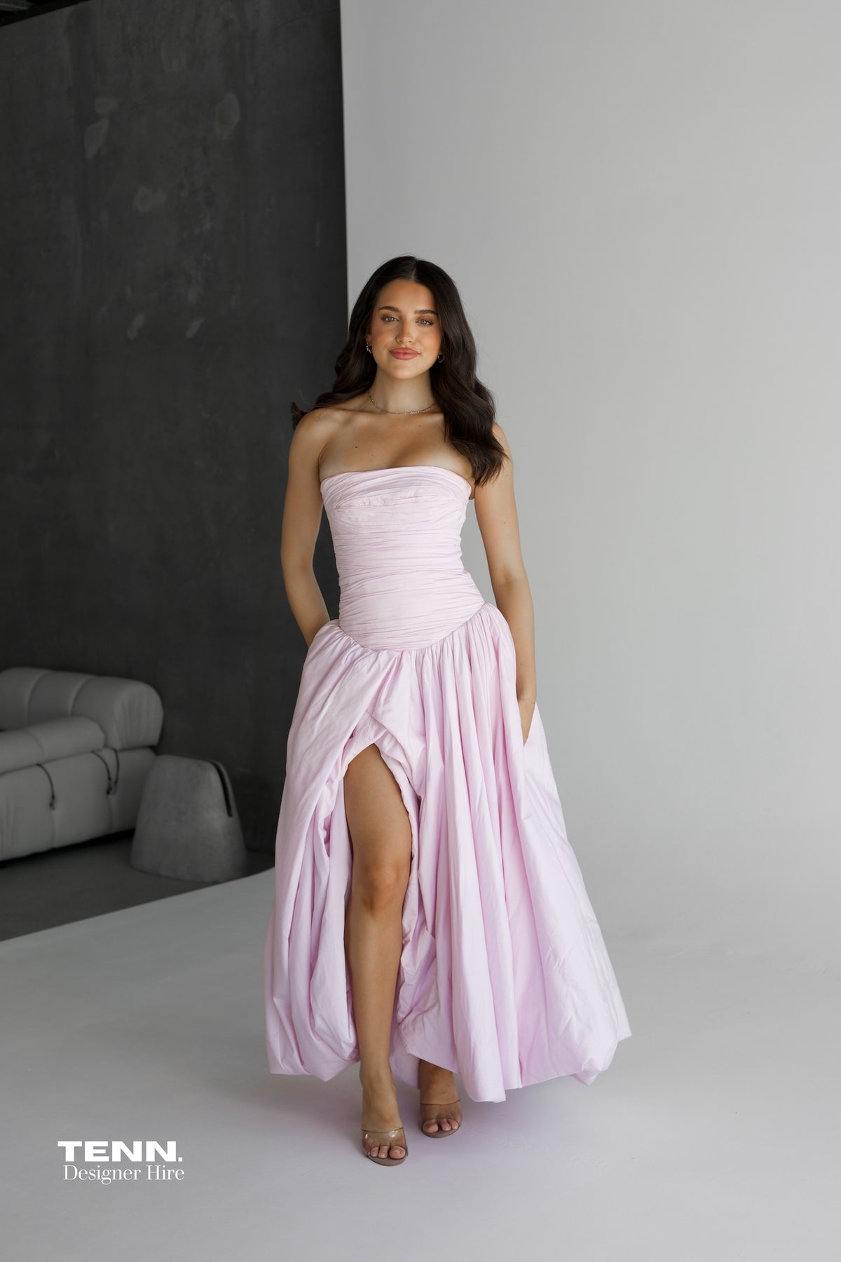 Violette Bubble hem Maxi Dress Violette Bubble hem Maxi Dress