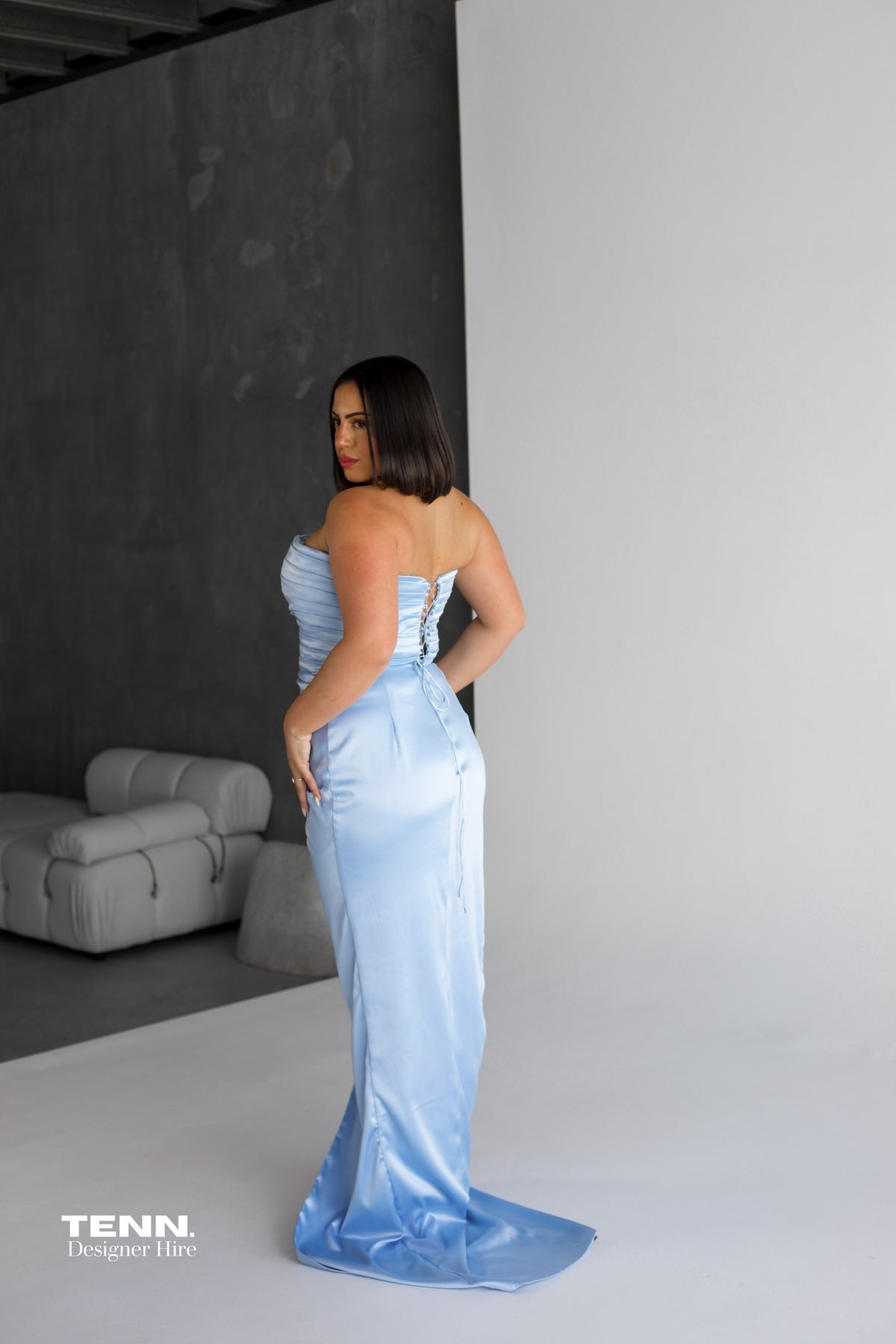 Pierre gown - Light Blue