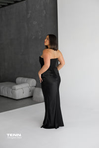 Persephone Corset Gown - Black