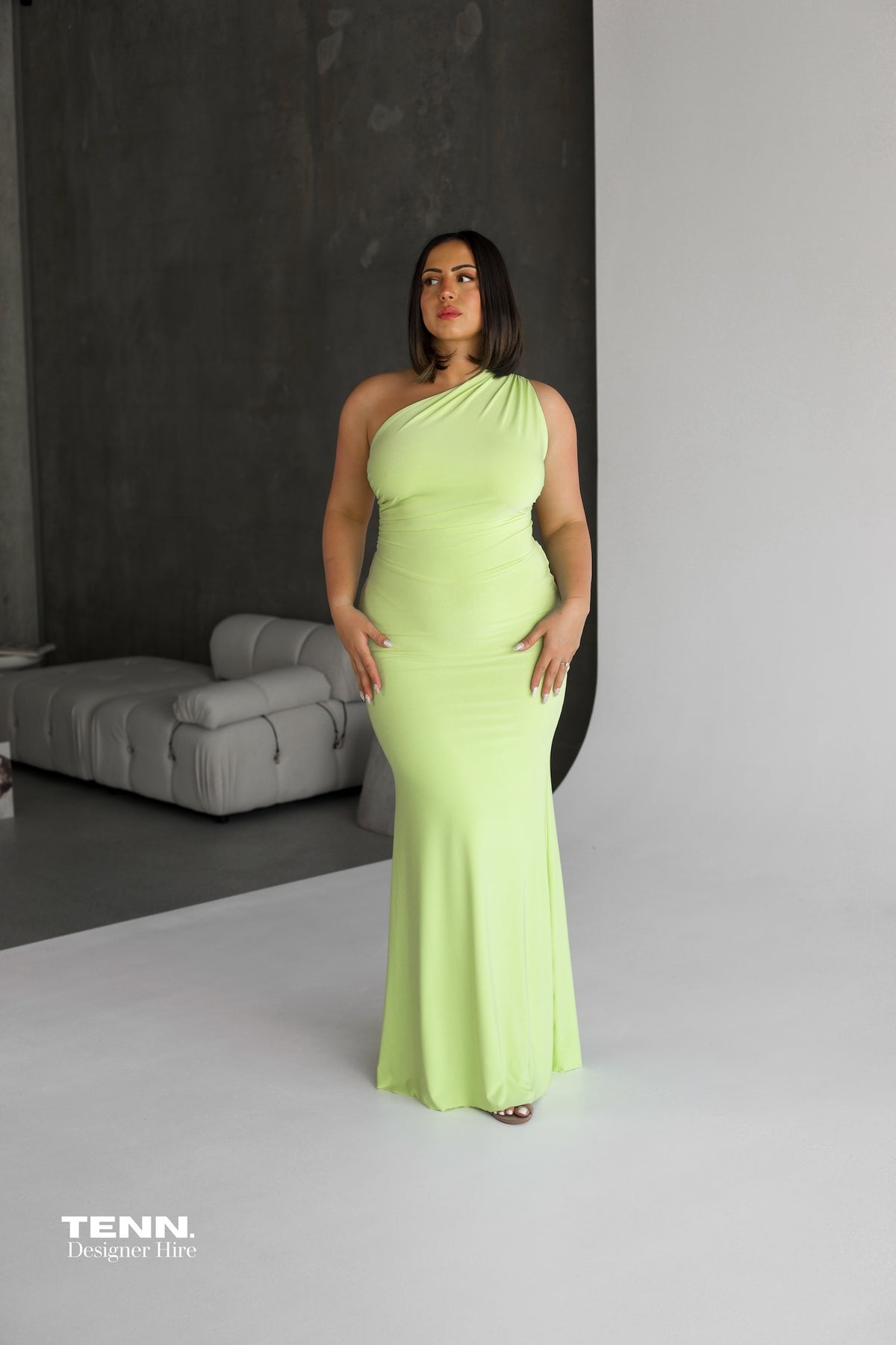 Citron fabienne dress