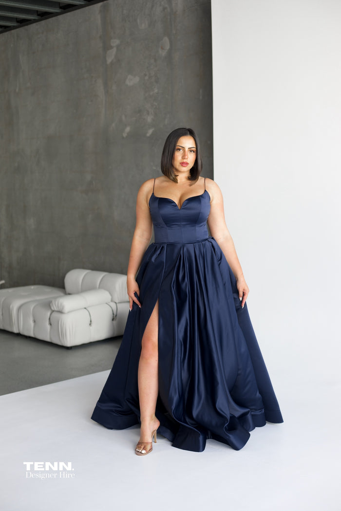 Isla Gown - Navy