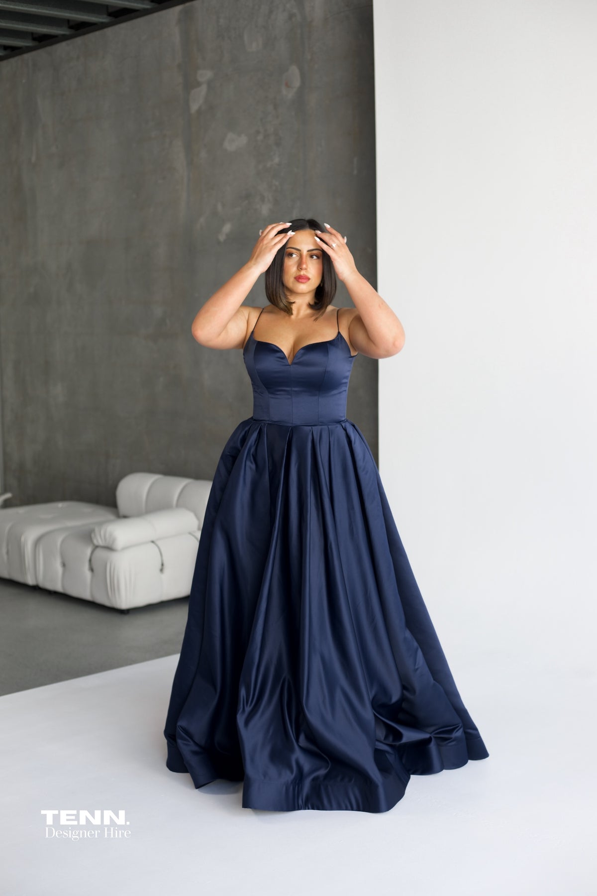 Isla Gown - Navy