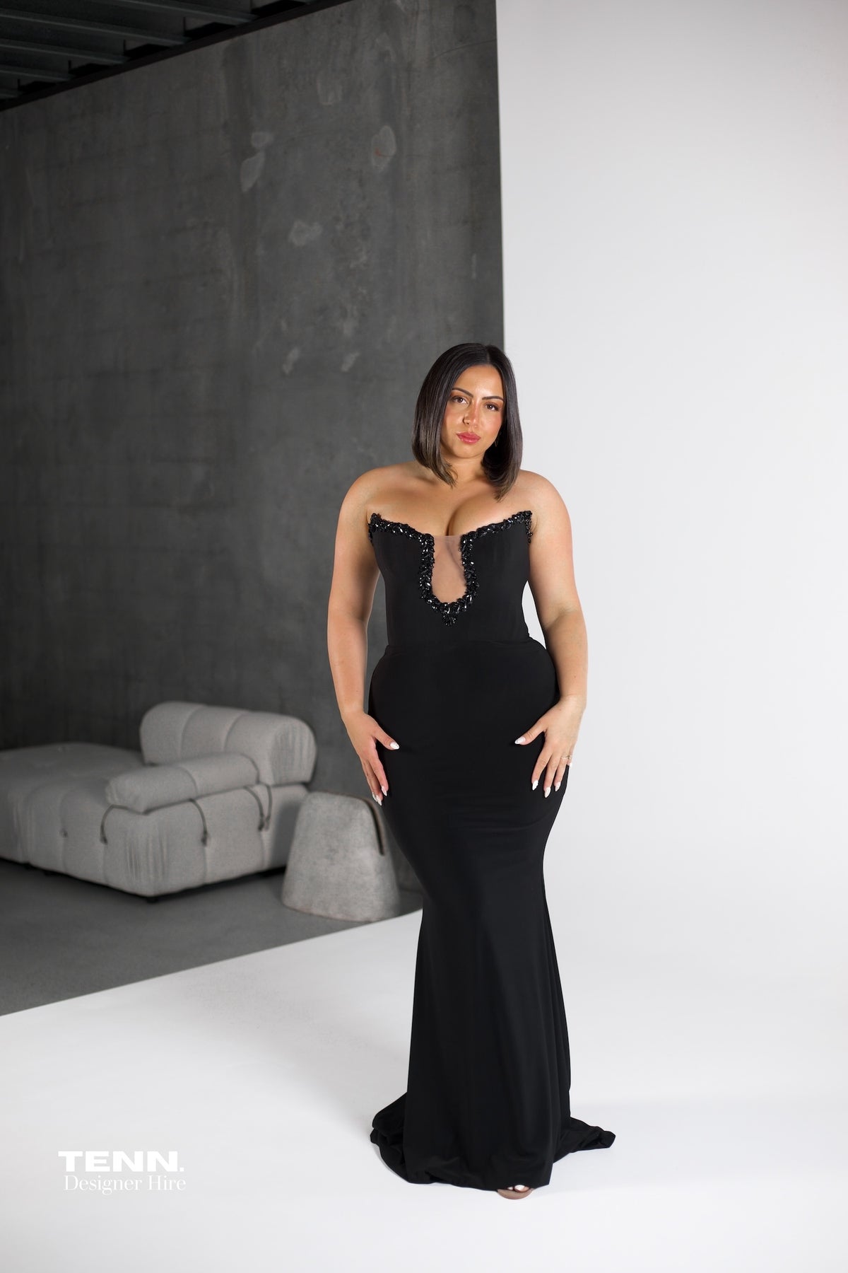 Victorie Gown - Black