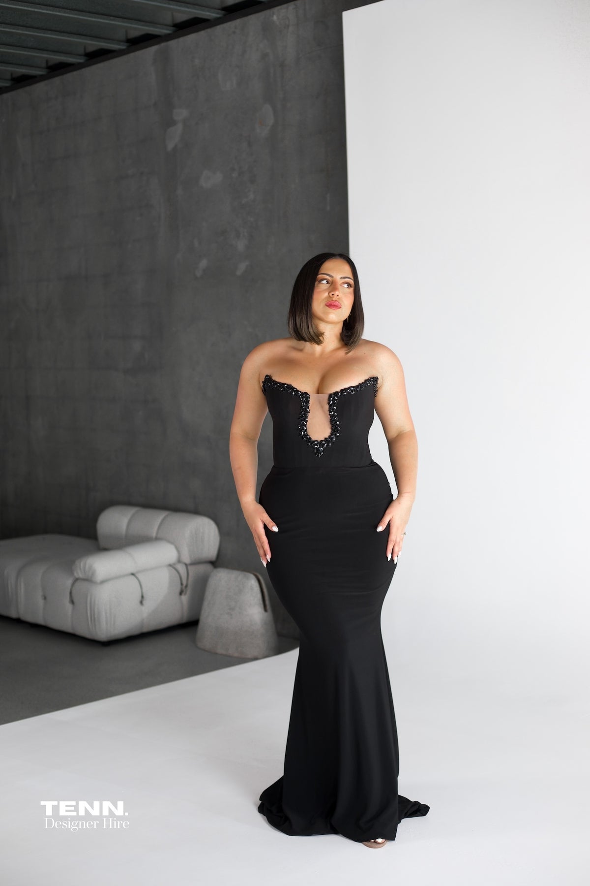 Victorie Gown - Black