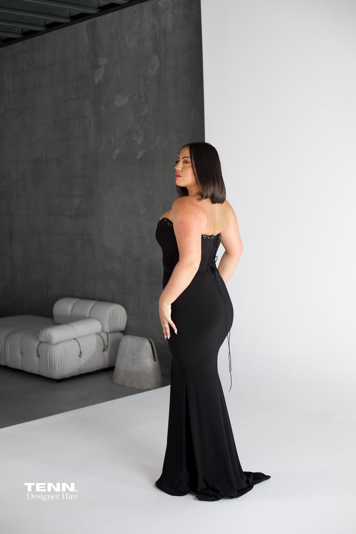 Victorie Gown - Black