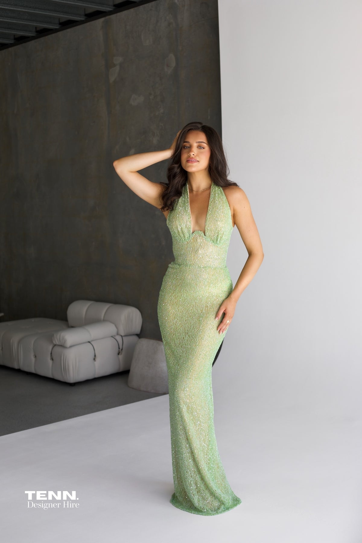 Enchanted Corset Gown - Emerald