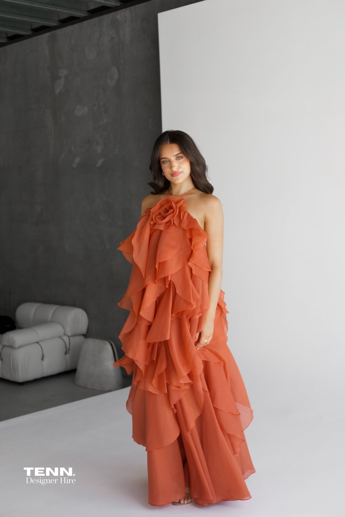 Pandorea Gown - Clay